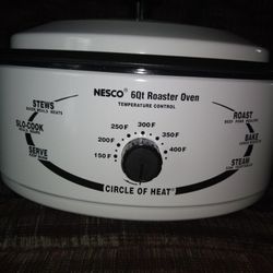 Nesco 6-quart roaster oven