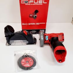 M12 FUEL 12V Lithium-Ion Brushless Cordless 3 in. Cut Off Saw (Tool-Only)