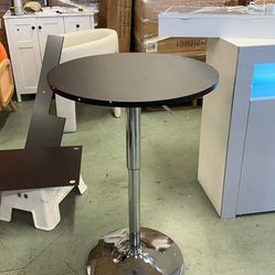 Bar Table Pub Table Counter Table with Height Adjustable Hydraulic for Dining Room Home Kitchen Table