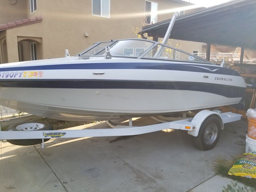 2003 crownline boat 4.3 v6 mercruiser 18'