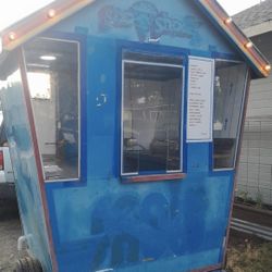 SHAVED ICE CONCESSION TRAILER 
