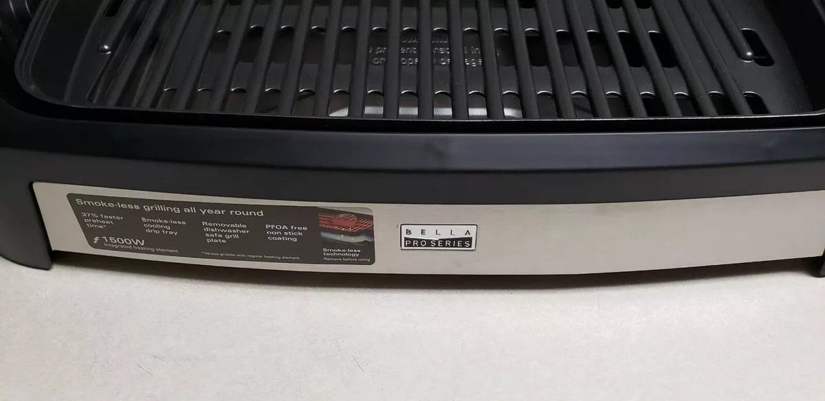 BELLA PRO SERIES INDOOR SMOKELESS GRILL STAINLESS STEEL for Sale in