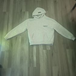 Essential hoodie light color size medium