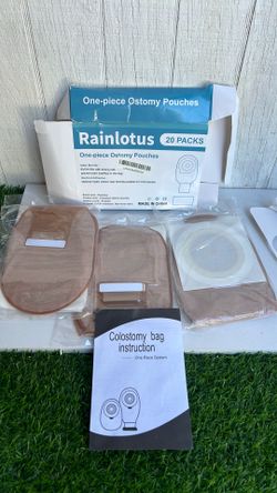 Rainlotus.  One piece Ostomy.