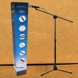 Wired Microphone Clip Stand Mic Tripod Cable Adapter Carrying Bag Karaoke DJ Live Band 🚨 Payment Options Available 🚨 No Credit Needed 🚨 