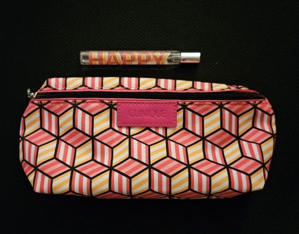 $10 Clinique Happy Travel Perfume Spray with Travel Bag $10 OBO