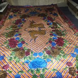 Silk Blanket Hand Made Heavy Duty Ultra Luxurious Heirloom Quality 