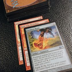 Swiftfoot Boots Red Black 60 Card Mtg Deck