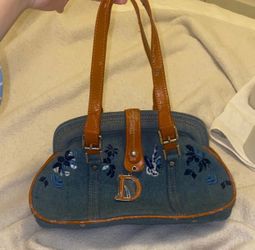 Christian Dior Vintage John galliano denim purse