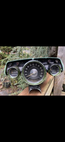 1957 Chevy instrument cluster