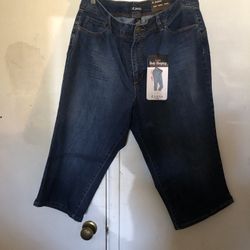 D.Jeans Body Shaping Capri Plus Sz 18W