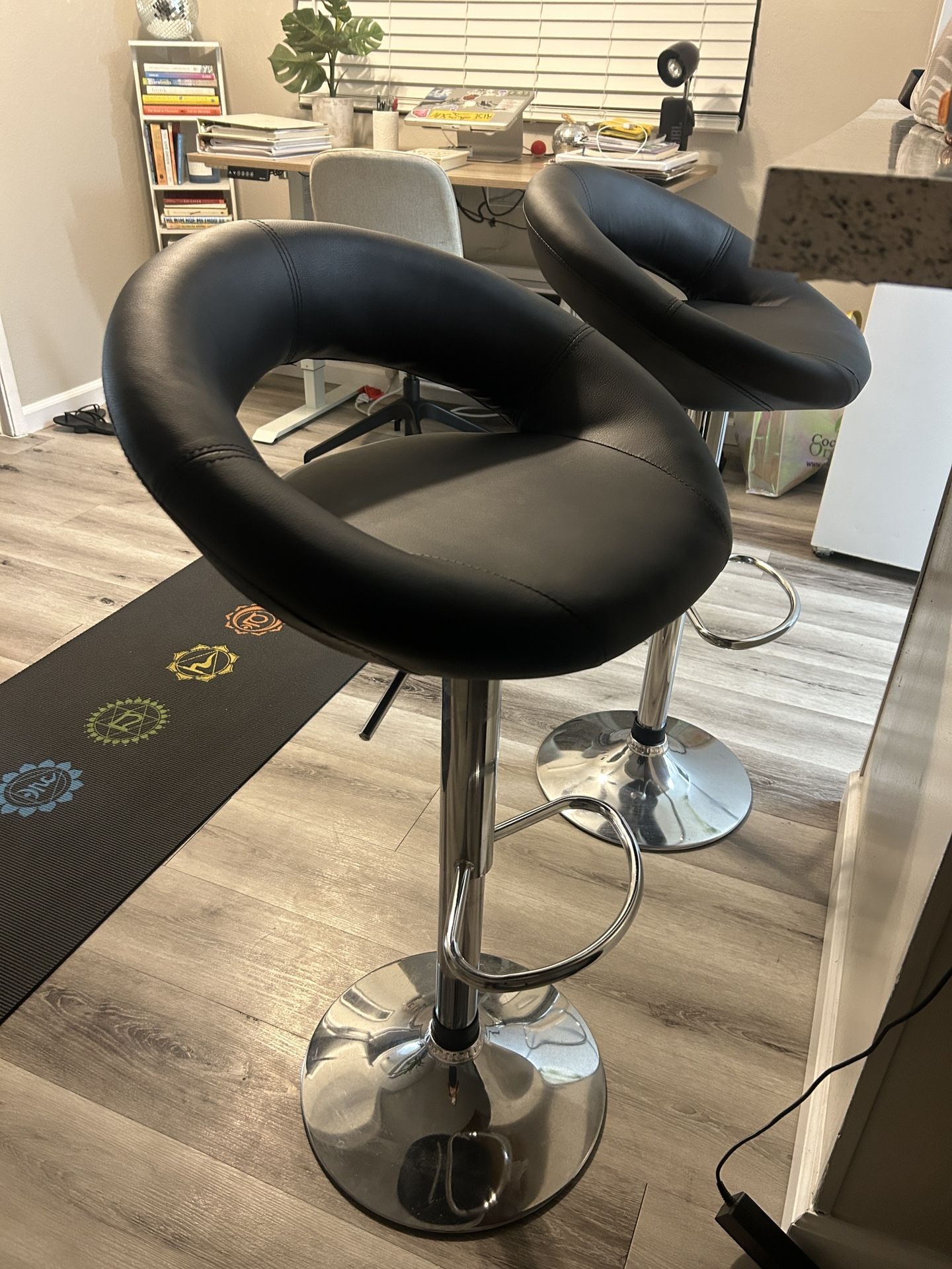 Leather Bar Stools