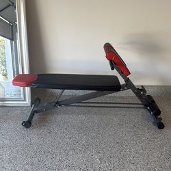 Workout bench