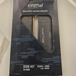 Crucial Ballistix 32gb DDR4 3200