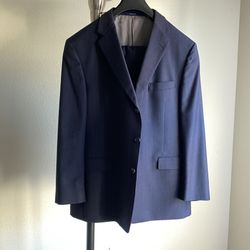Hart Schaffner Marx Dark Blue Suit