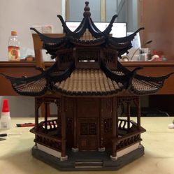 Chinese Pagoda Music Box — Already Built (Display Only)