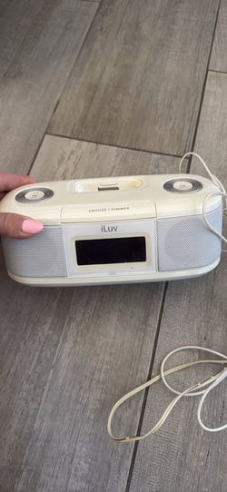 alarm clock and charger