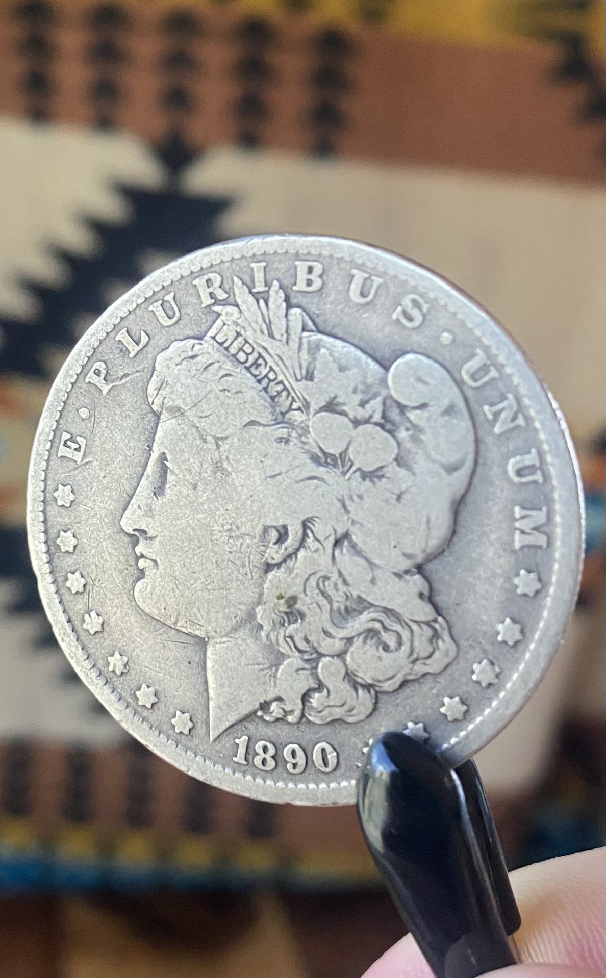 Morgan Dollar Silver Coin - 1890 