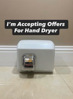 100% Working American Hand Dryer (PickUp Today)