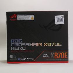 New ASUS ROG Crosshair X870E Hero Motherboard