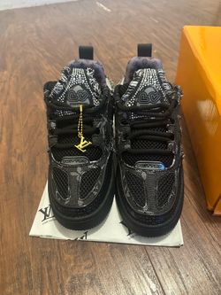 Louis Vuitton LV Trainer Black Crystal Monogram Sneakers – Men’s 7 / 7.5 | Women’s 10