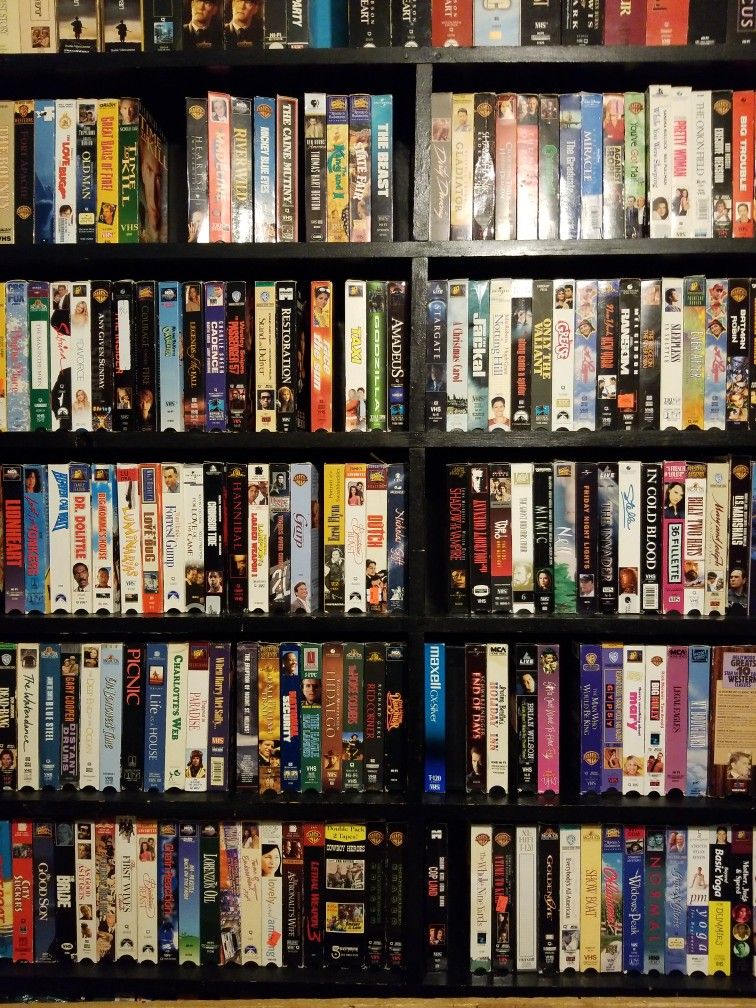 Tons Of VHS Movies!
