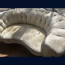 Vintage Velvet Loveseat - FREE