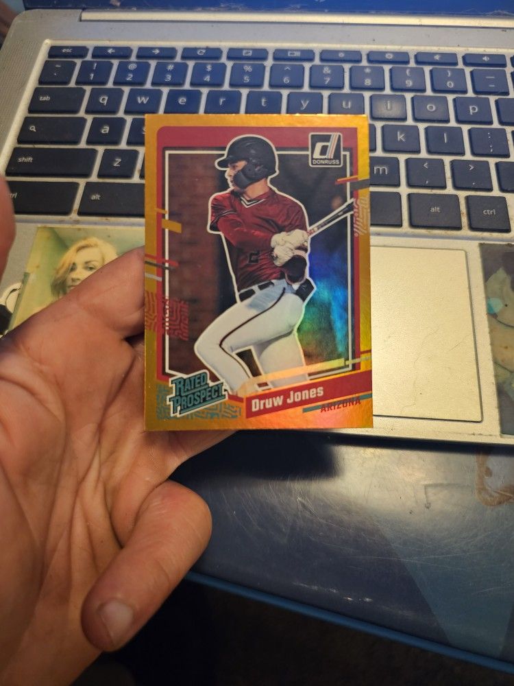 Druw Jones Baseball Card