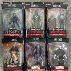 Marvel Legends BAF Rintrah Wave - Dr. Strange, Wong, Mordo, America Chavez