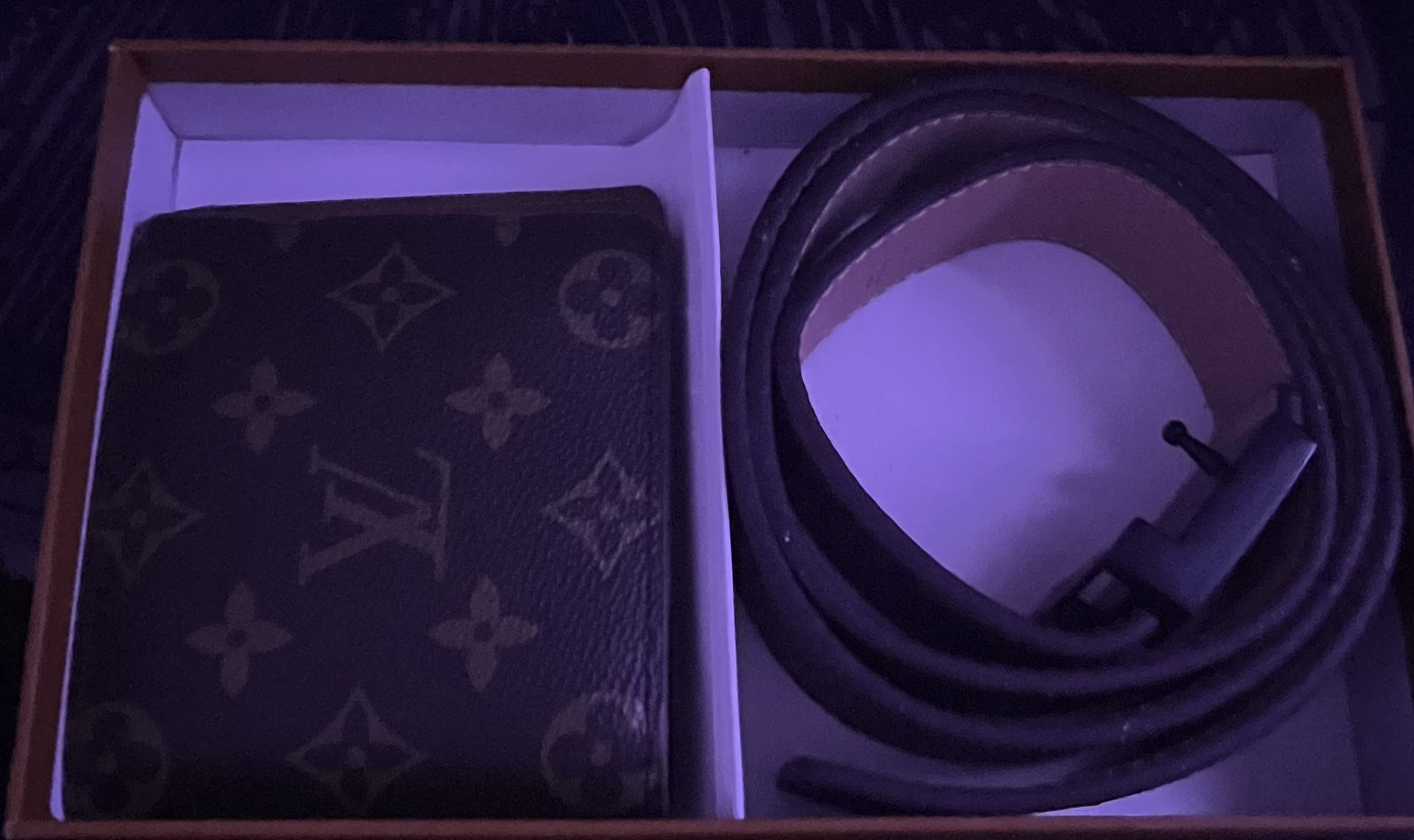 Louis Vuitton Belt And Wallet