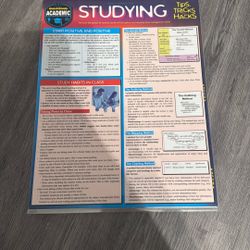 Studying: Tips, tricks, and hacks