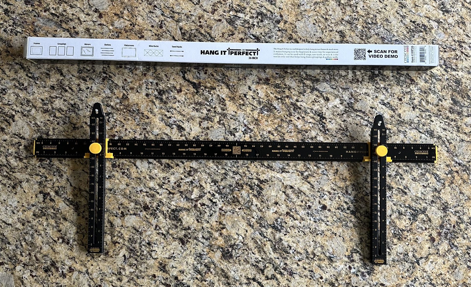 Hang It Perfect - 36” Picture Hanging Level tool