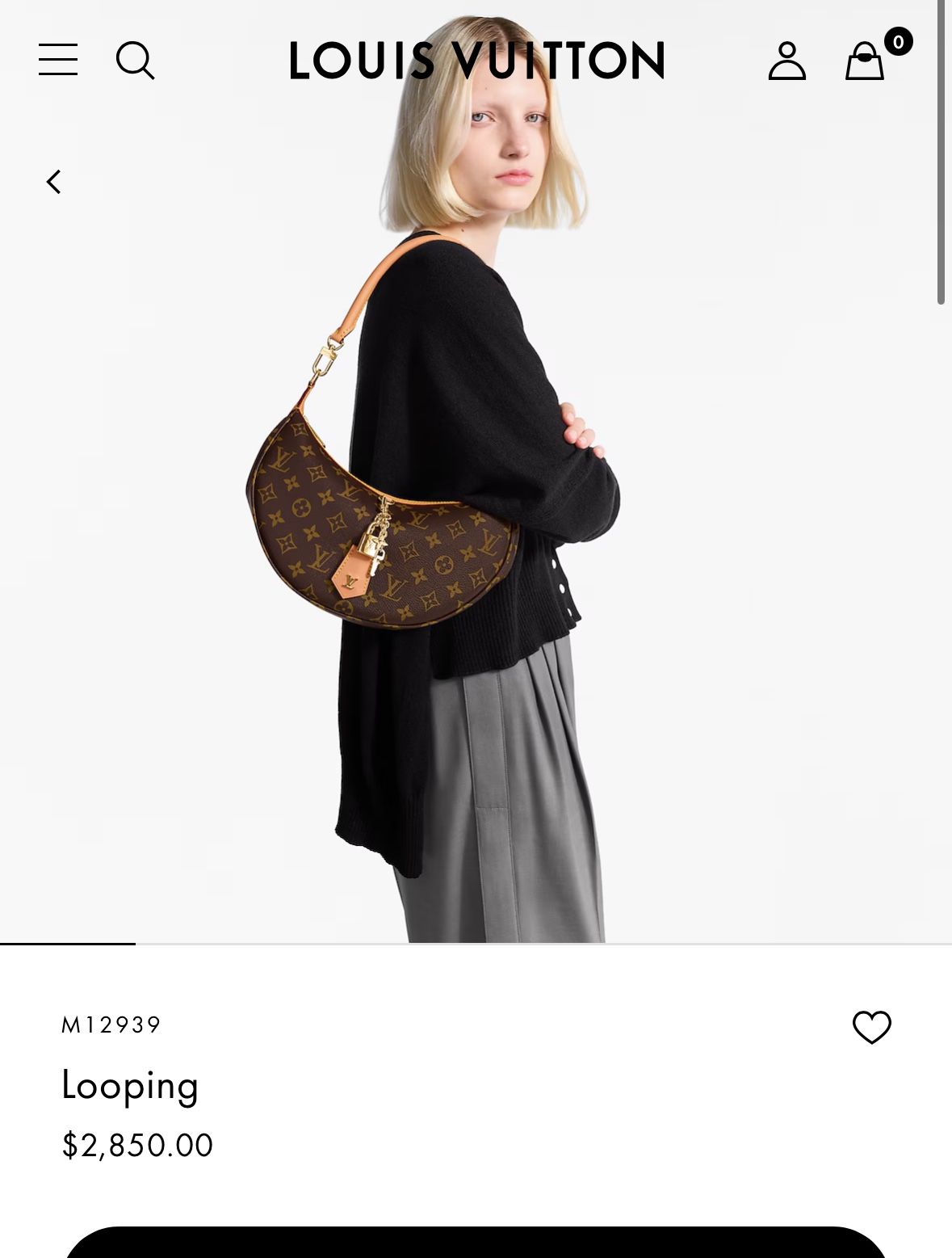 Looping Crossbody Bag Purse
