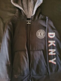 Kids Black DKNY Hoodie