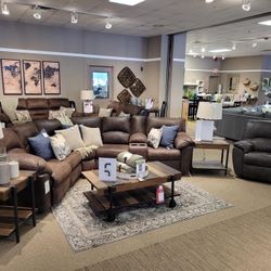 Brand New Reclining Sectional