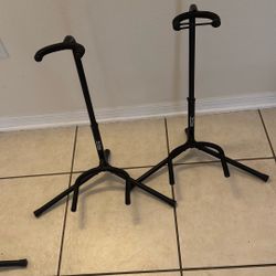 2 On Stage Guitar Stands