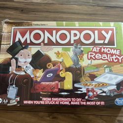 Monopoly at Home Reality Edition