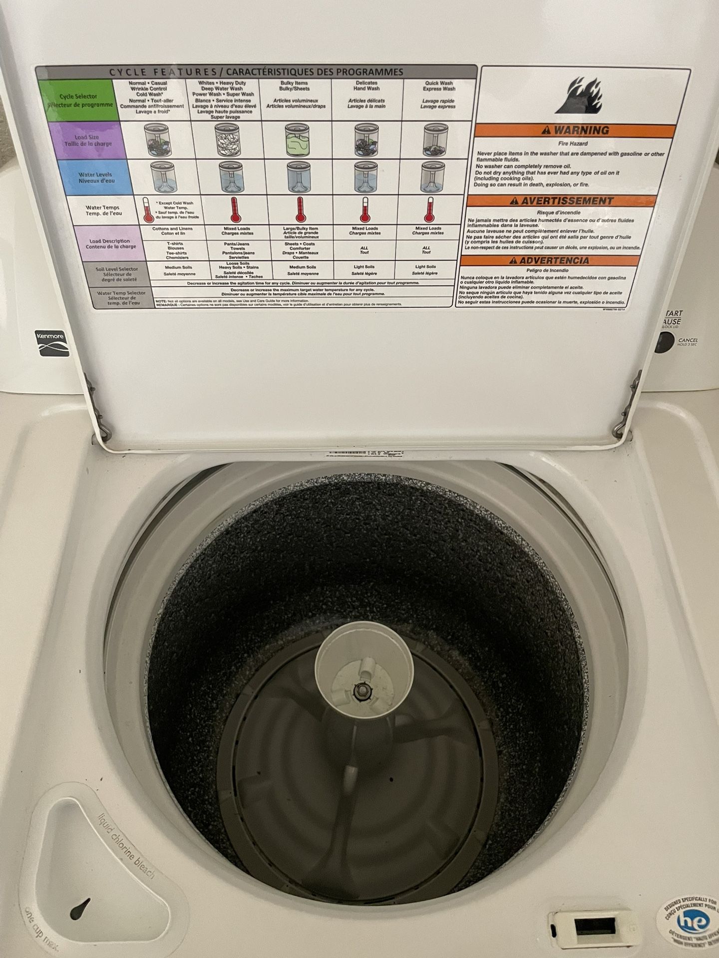 Washer And Dryer Kenmore 