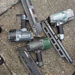 Combo De 3 Pistolas De clavos Con Detalles