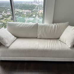 Crate and Barrel Gather Bench Sofa