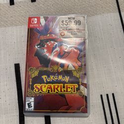 Pokemon Scarlet Nintendo Switch Video Game