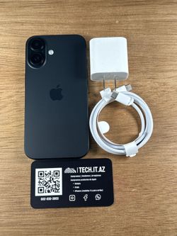 📱 iPhone 16 | 128GB | Black | Cricket Only