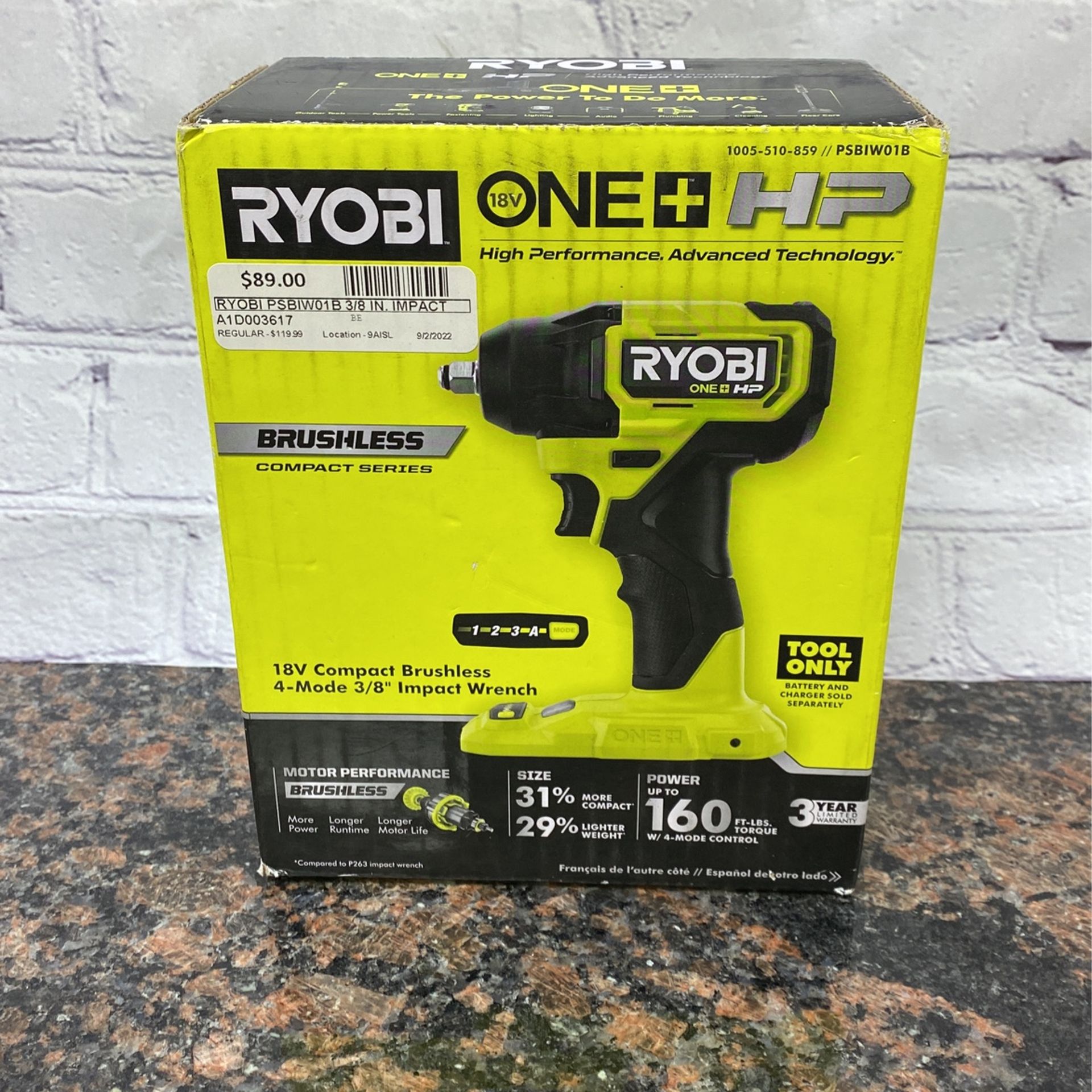 Ryobi One+ Brushless 3/8” Impact Wrench for Sale in Gladstone, OR OfferUp