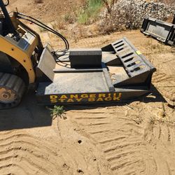Brush Cutter Mower. New. 72" Hydraulic Skid Steer
