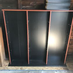 Display case for CDs, DVDs, Bobble head collection, Memorabilia. Very nice condition!