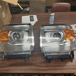 GMC Sierra headlights