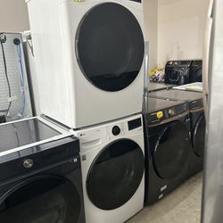 LG Front Load Washer And Gas Dryer