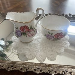 Paragon Fine Bone China Cream And Sugar Set
