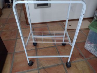 Cart for small bird cage
