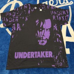 WWE The Undertaker Graphic T-Shirt - Purple "The Deadman" Tee